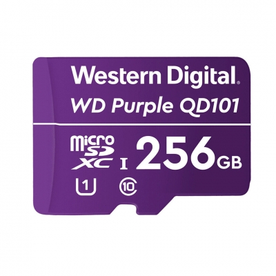 Tarjeta De Memoria Western Digital Wd Purple Microsd 256Gb