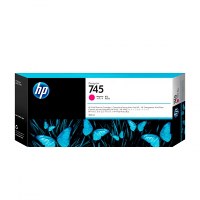 Cartucho De Tinta Original Hp Magenta. F9K01A (745)