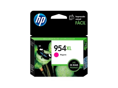 Cartucho De Tinta Original Hp 954Xl Magenta.  L0S65Al (954Xl) Rendimiento 1.600 Copias.
