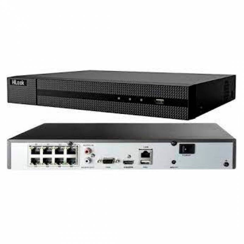 Nvr Hilook 8 Canales Poe - Modelo Nvr-108Mh-D/8P.