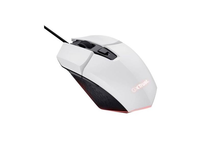 Mouse Gaming Trust 25066 Gxt109 Felox Blanco.