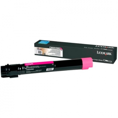 Toner Original Lexmark C950X2Mg Magenta. Rendimiento 22.000 Copias. Alto Rendimiento.