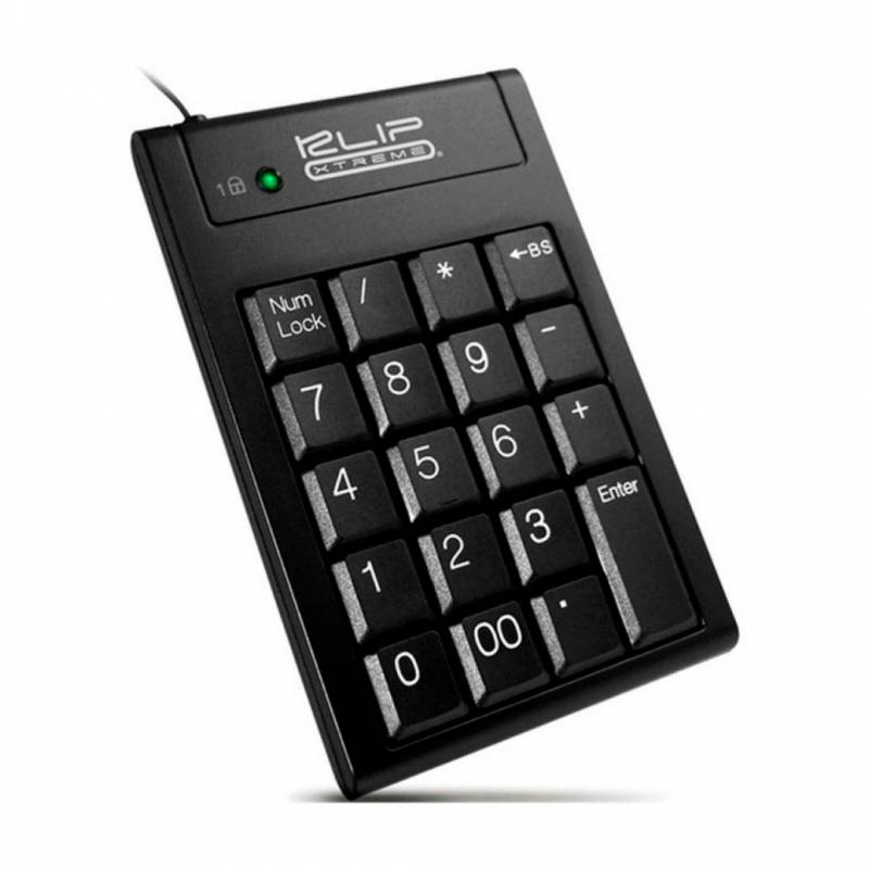 Teclado Númerico Klip Xtreme  Knp-100 Negro Usb