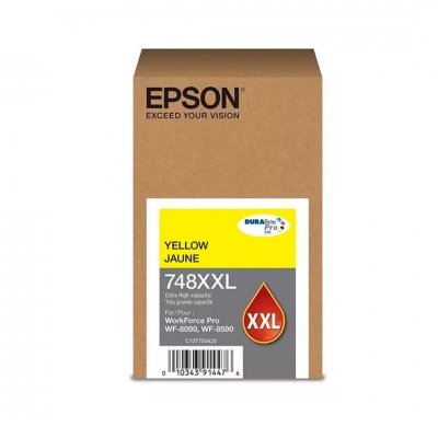 Cartucho De Tinta Epson Original 748Xxl Amarillo