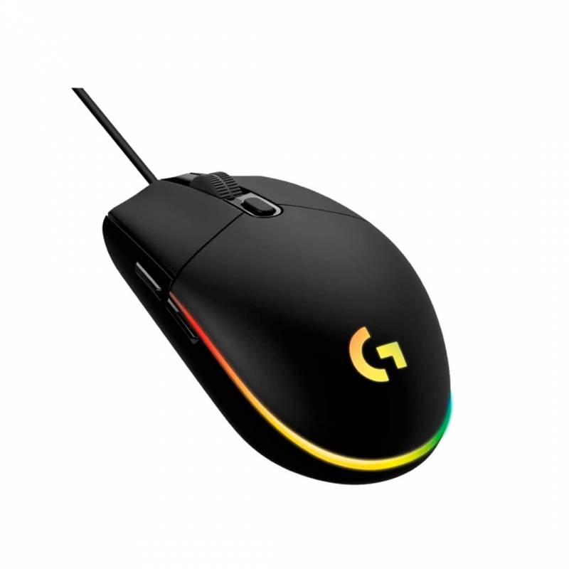 Promo Mouse Gaming Logitech  G203 Negro Lightsync Para Gaming