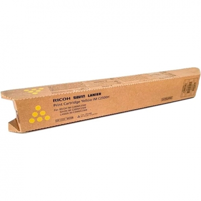 Toner Original Ricoh 842308/842443 Amarillo. Rendimiento 10.500 Copias.