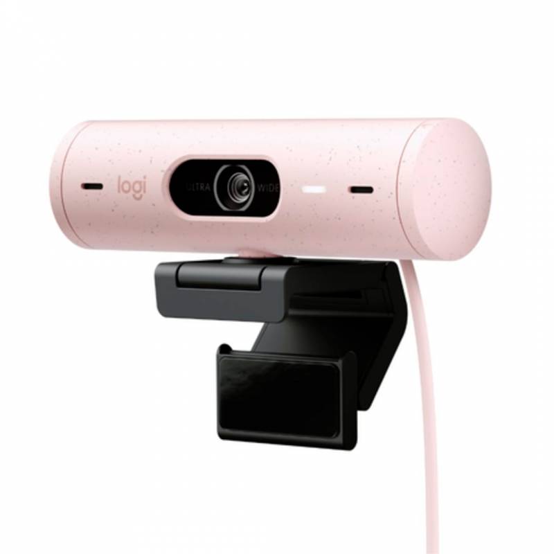 Promo Cámara Web Logitech Brio 500 Rose.