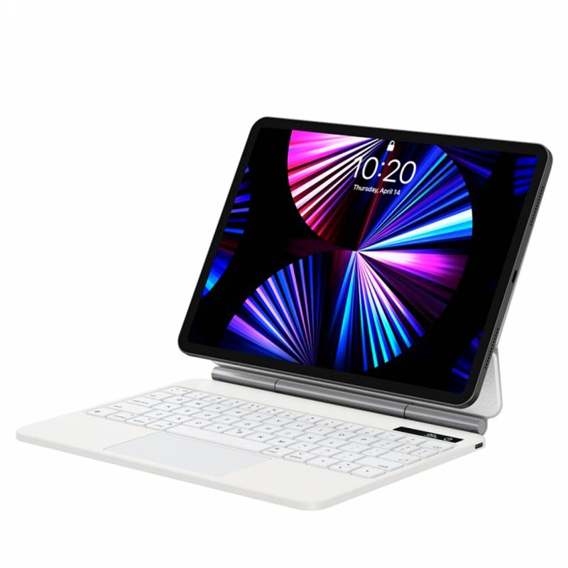 Magic Keyboard For Ipad Pro 11-Inch (4Th Generation) And Ipad Air (5Th Generation) - Spanish (Latin America) - Blanco Mjqj3La/A