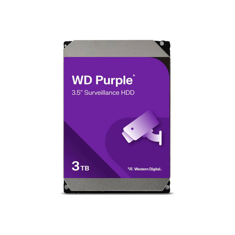 Disco Duro Wd Purple 3Tb (Wd33Purz)