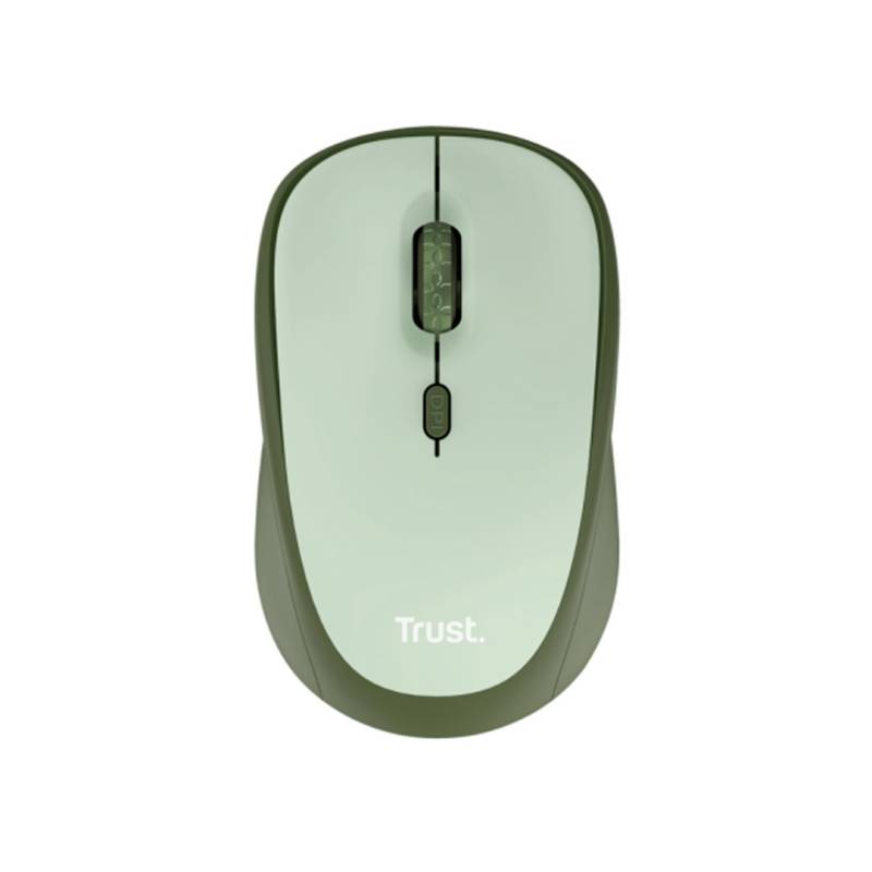 Mouse Yvi+ Silent Eco 24552 Trust Inalámbrico Green