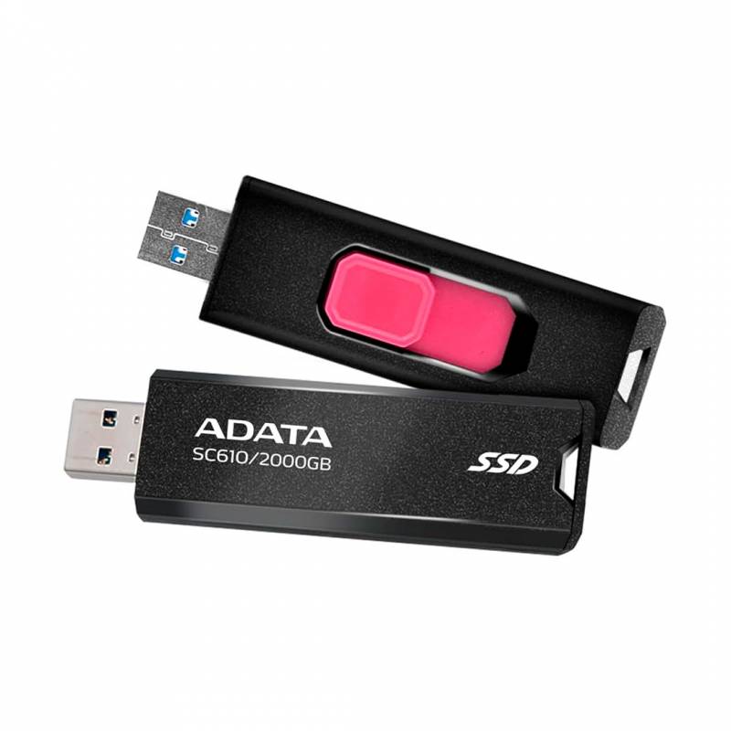 Disco Ssd Externo Adata Sc610 2Tb Usb 3.2 550/500 Tipo Pendrive