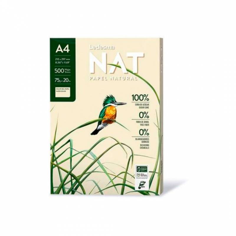 Papel Reciclado Nat A4 75Gr De 500 Hojas