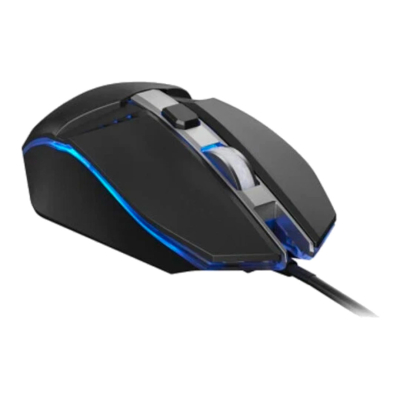 Mouse Viewsonic Mu550 Usb Cableado 2000 Dpi Retroiluminado Negro