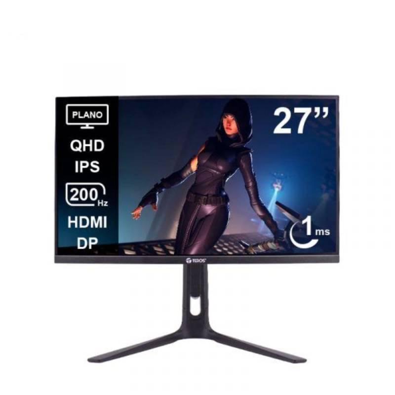 Monitor 27 Teros Te-2754G Qhd 2560Ã—1440 Fast Ips 200Hz 1Ms