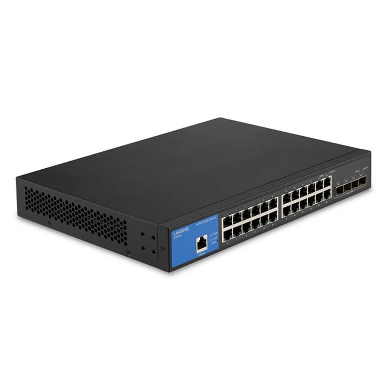 Switch Linksys Lgs328C 24 Port Managed Gigabit Switch
