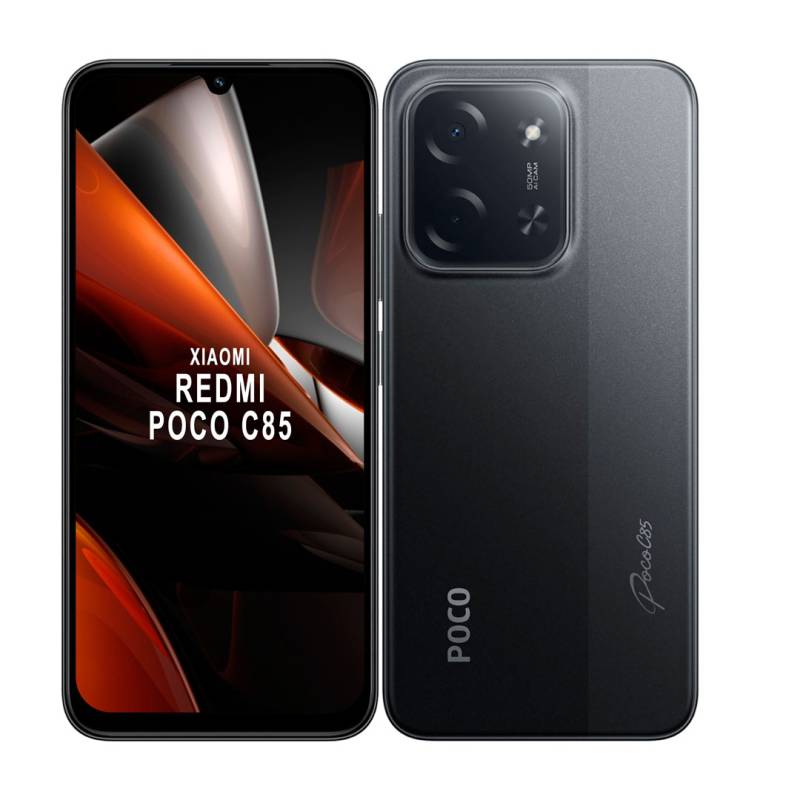 Smartphone Poco C85 Xiaomi 6Gb 128Gb Negro.