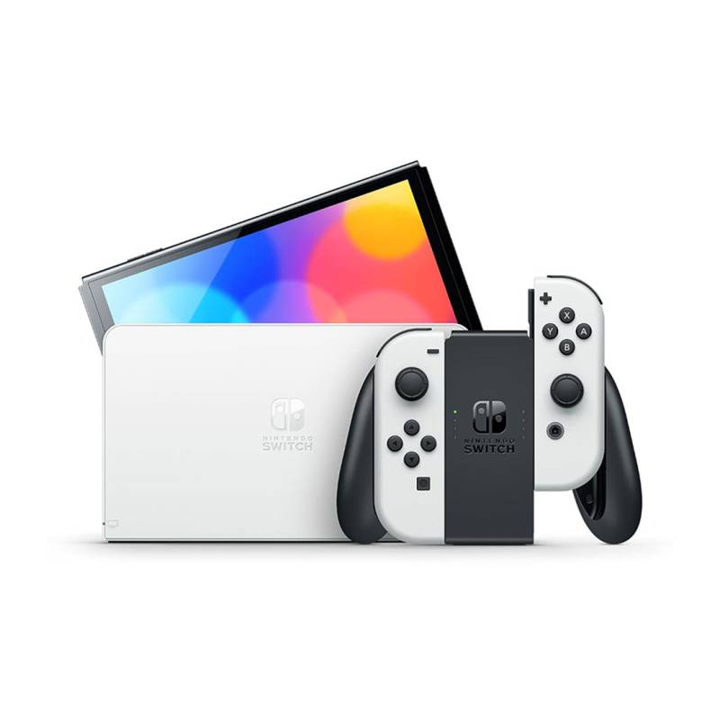 Consola Switch Oled Nintendo Pantalla 7 Blanca