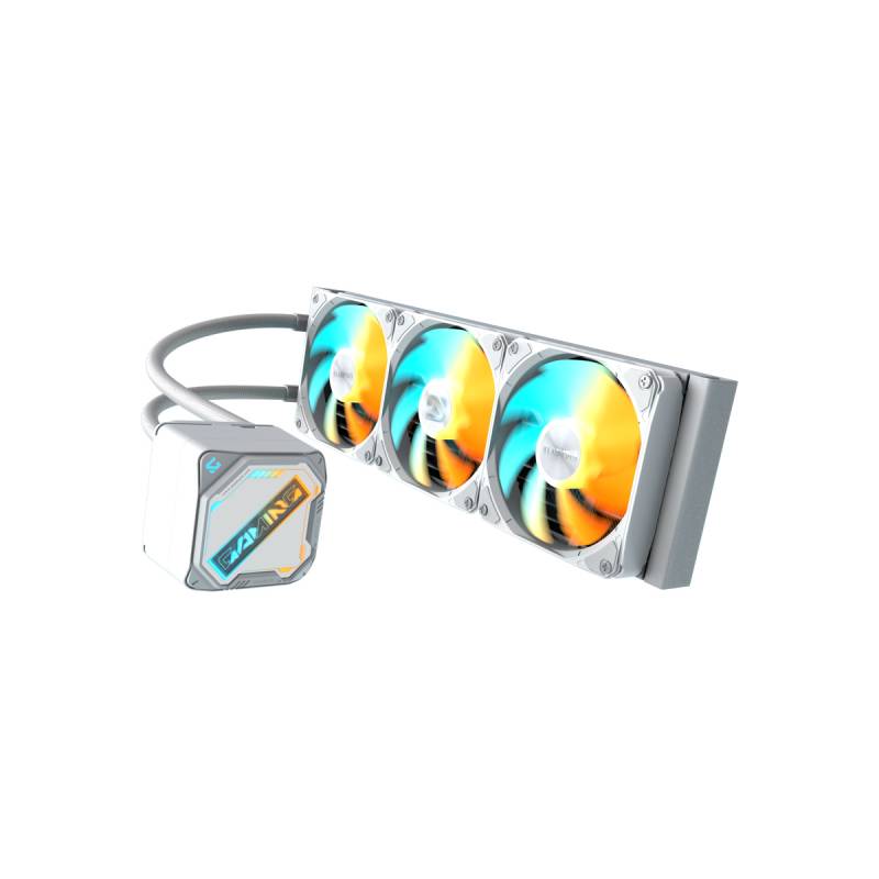 Refrigeraciã³N Lã­quida Gigabyte Gaming 360 Ice Aio 360Mm Argb Blanco