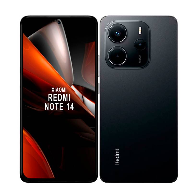 Smartphone Redmi Note 14 Xiaomi Midnight Black