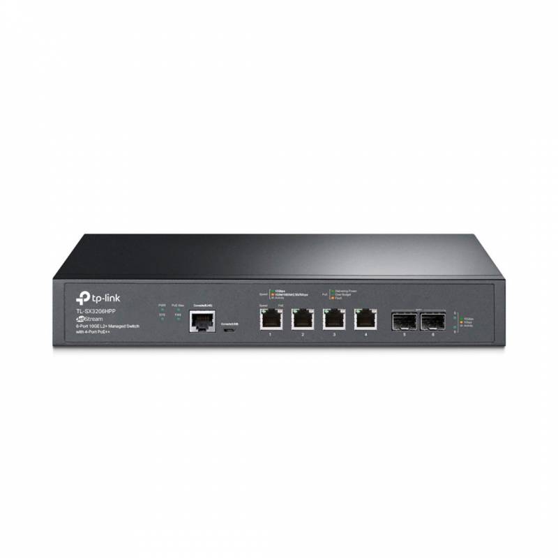 Switch Tp-Link Sx3206Hpp 4Pt 10G Adm 4Poe++ 2Sfp+