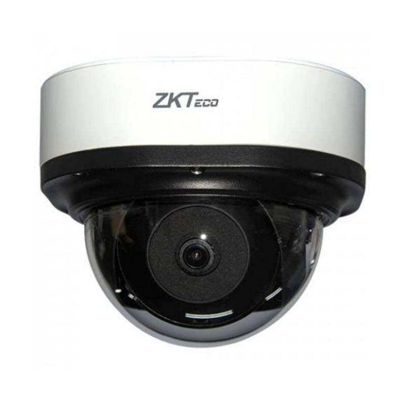 Cámara Ip Domo Dl-858M22B-S8 Zkteco Antivandálica 8Mp Blanco Y Negro