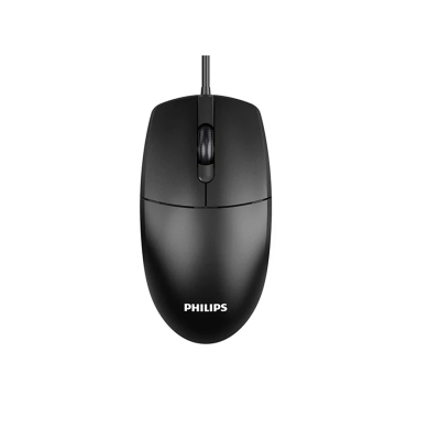 Mouse Spk7247B85 Philips Negro Usb Óptico