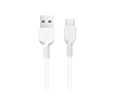 Cable Hoco X20 Flash Usb-A A Usb-C 3M Blanco