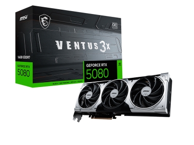 Tarjeta De Video Msi Nvidia Gforce Rtx 5080 16Gb Ventus 3X Oc Plus