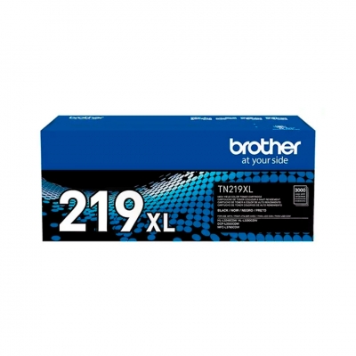 Toner Brother Original Tn219Xl Negro. Rendimiento 3.000 Copias.