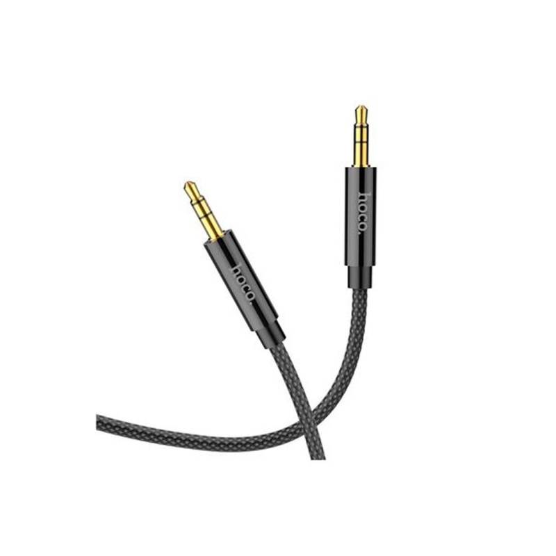 Hoco Upa19 Cable Aux Audio 3,5 Mm Negro 1 M
