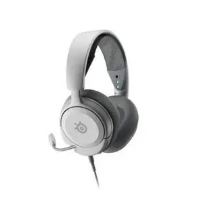 Auriculares Gamer Steelseries Arctis Nova 1P White 3.5 Mm Cableados Blanco (61612)