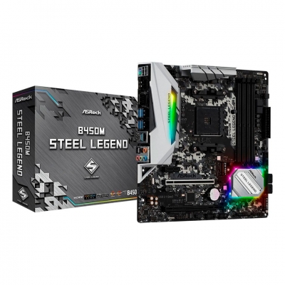 Motherboard Asrock B450M Steel Legend Am4