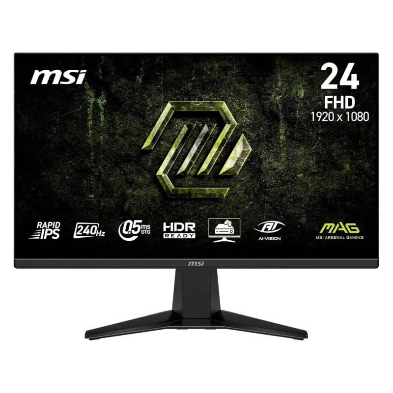 Monitor Gaming Mag 245Fx24 Msi 24 Fhd Ips 240Hz
