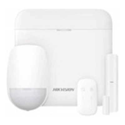 Sistema De Alarma Hikvision Ax Pro Ds-Pwa48-E-Wbo-Std Inalã¡Mbrico 433Mhz Hasta 48 Zonas