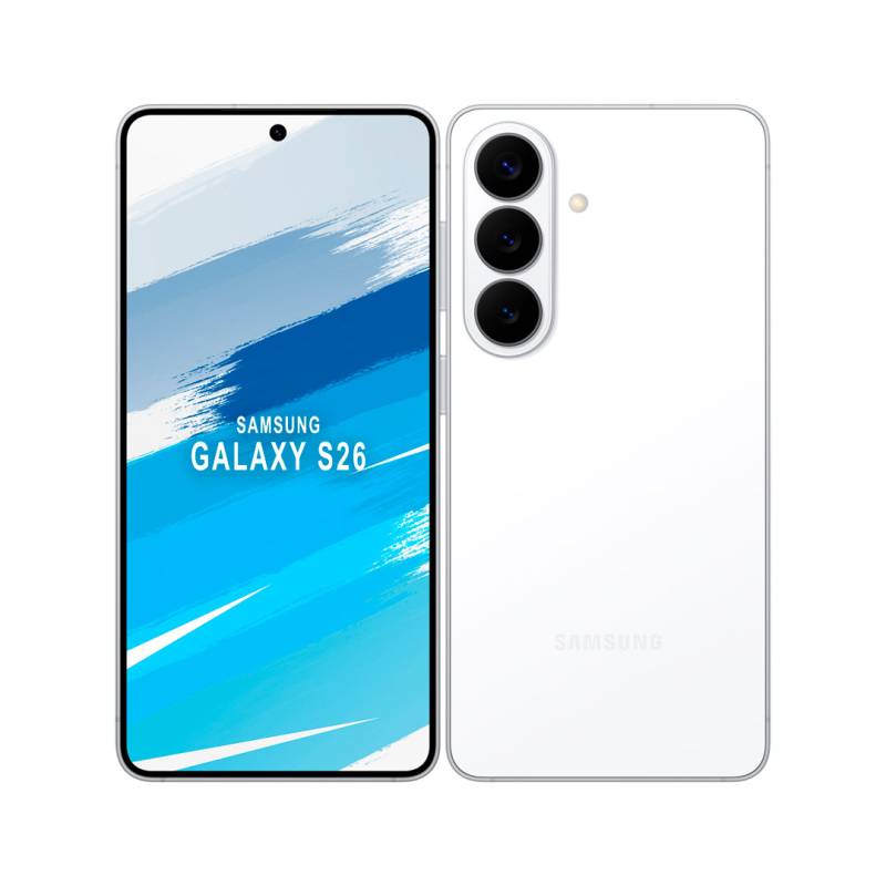 Smartphone Galaxy S26 Sm-S942B/Ds Samsung 5G 12Gb/256Gb Blanco