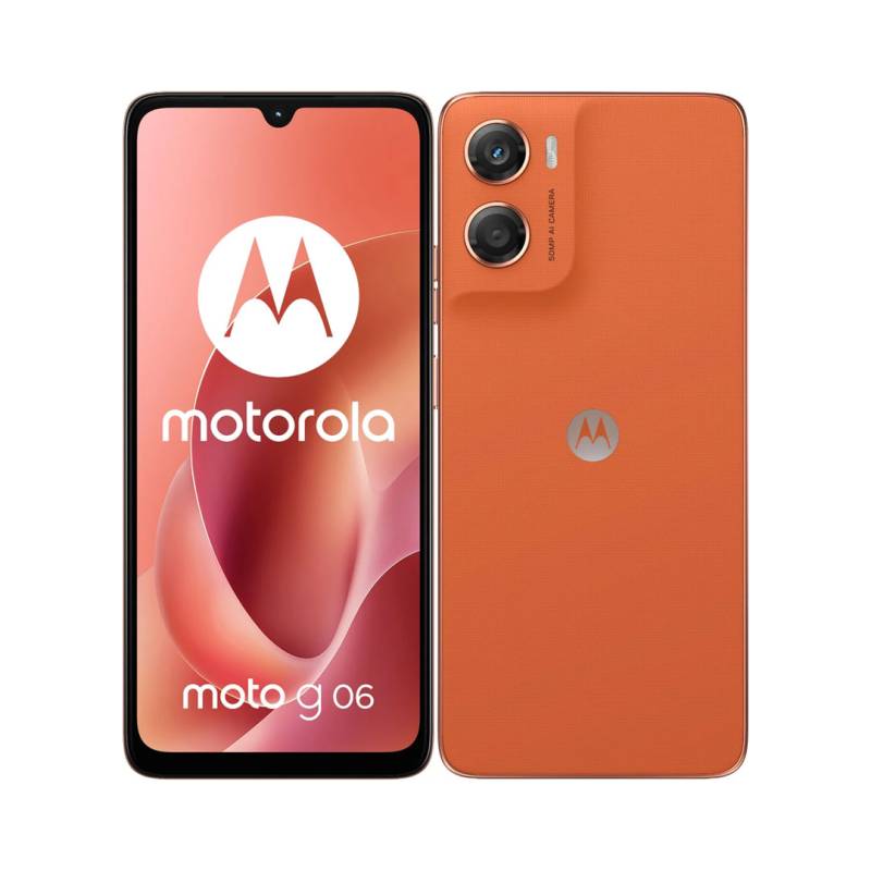 Smartphone Moto G06 Xt-2535 Motorola 4G Naranja