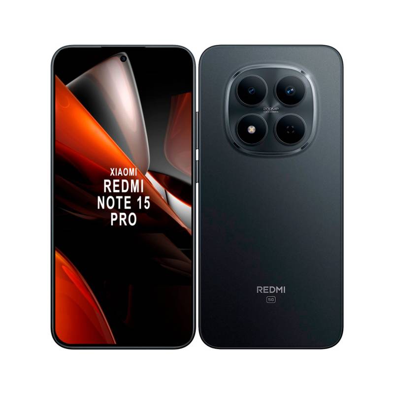 Smartphone Redmi Note 15 Pro Xiaomi Negro 5G.