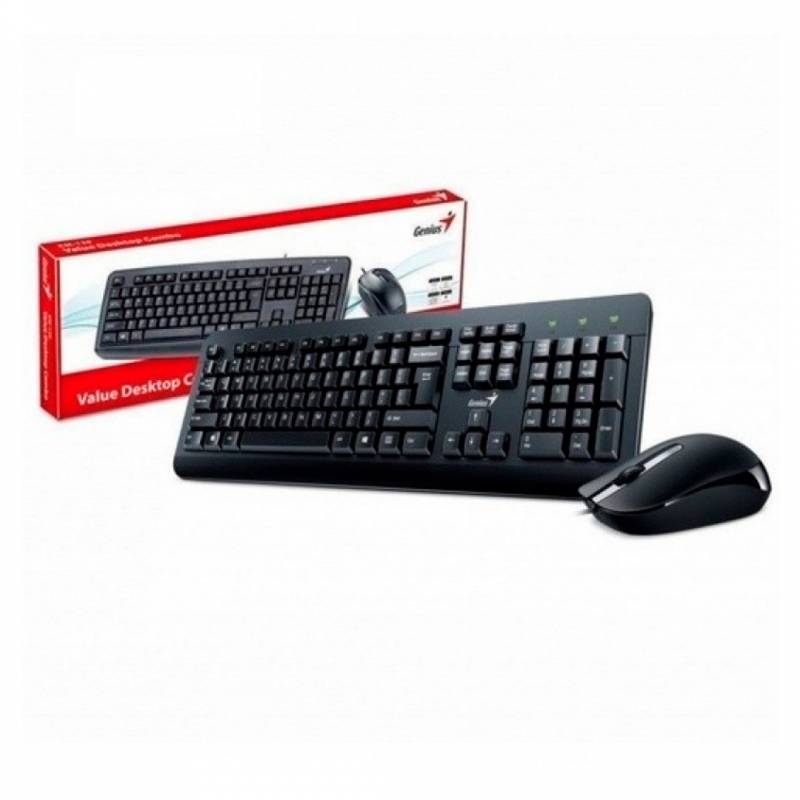 Combo Teclado Y Mouse Genius Usb  Km-170(Com101)