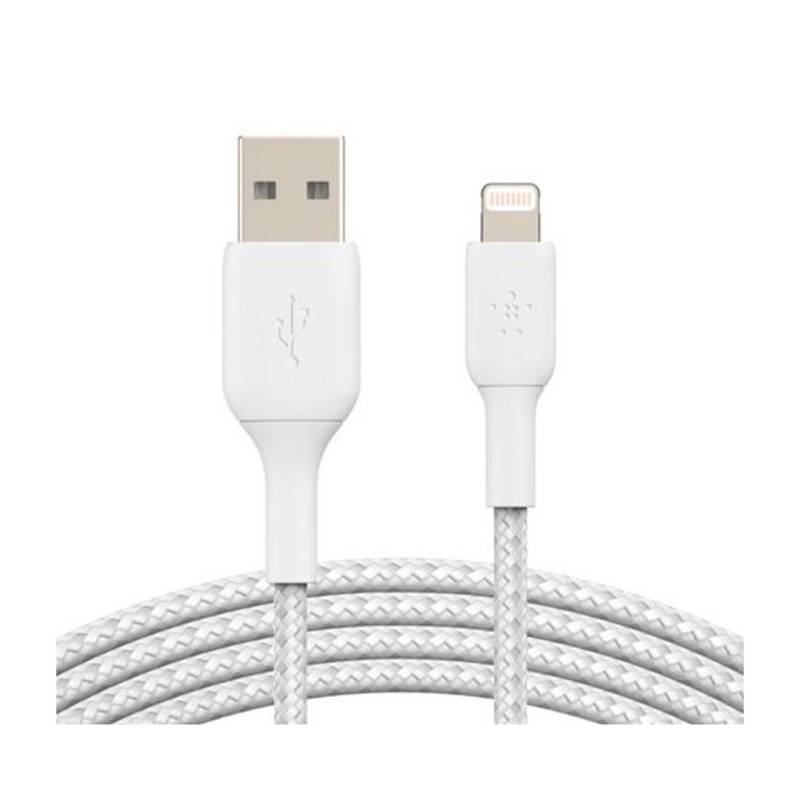 Cable Lightning A Usb-A Blanco 1 M Caa002Bt1Mwh Belkin