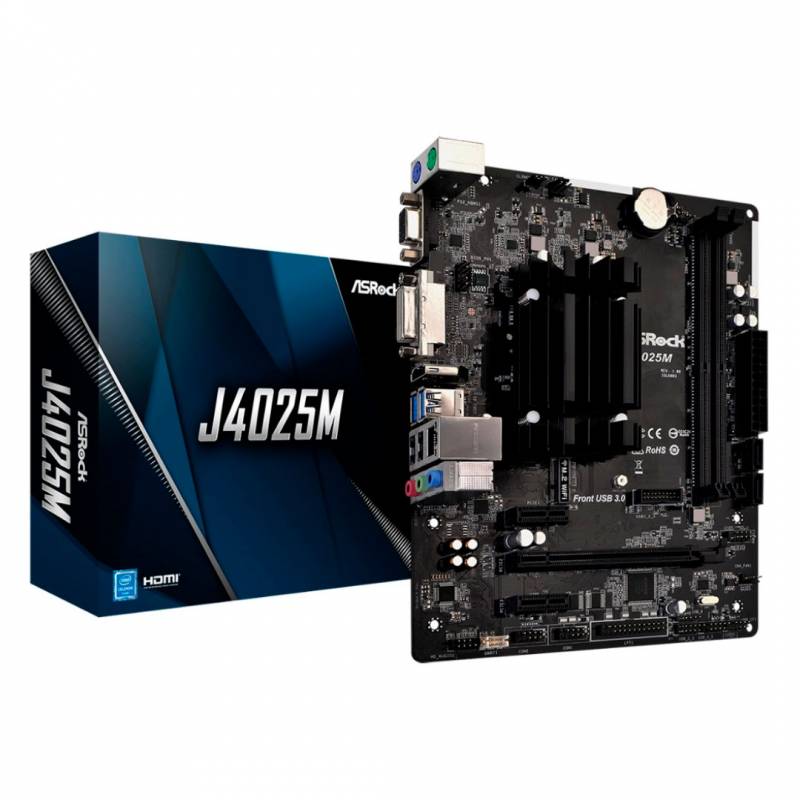Motherboard Asrock J4025M Dual-Core Ddr4