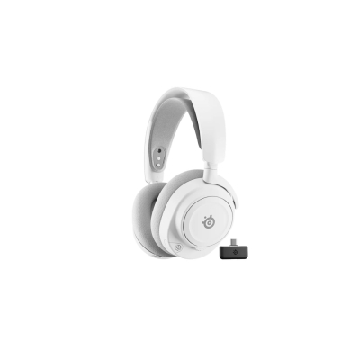 Auriculares Gamer Steelseries Arctis Nova 7P Gen 2 Wireless White Bluetooth / 2.4 Ghz Blanco