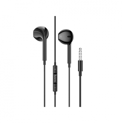 Auriculares Hoco M101 C/Mic 3.5Mm Negro.