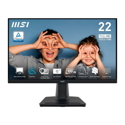 Msi Pro Mp225V Fhd 100Hz. Monitor Profesional De 21.45