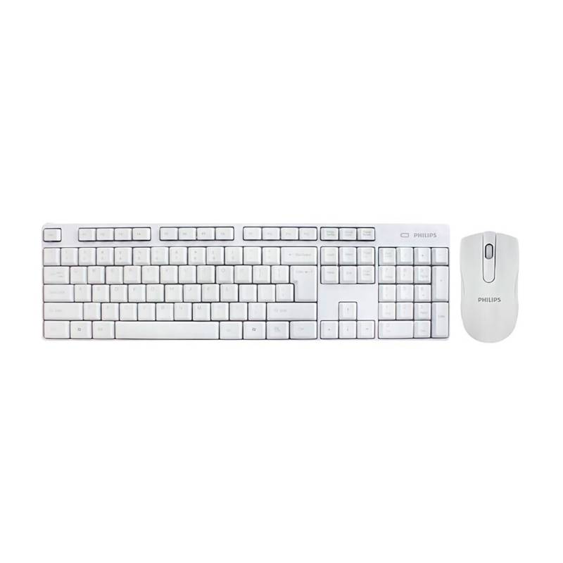 Mouse Y Teclado Inalámbricos Philips Spt6501W