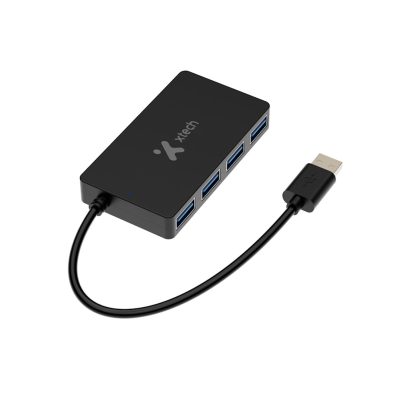 Hub Xtech Xtc-391 4 Puertos Usb 3.0