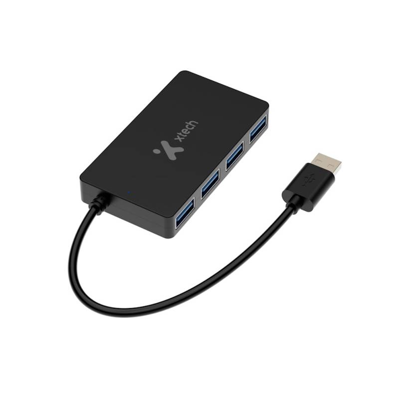 Hub Xtech Xtc-391 4 Puertos Usb 3.0
