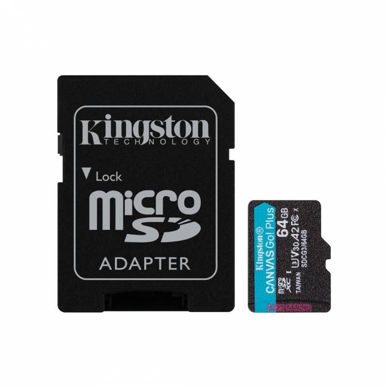 Tarjeta De Memoria Kingston Microsd Canvas Go! Plus