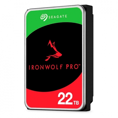 Disco Duro Seagate Ironwolf Pro 22Tb Nas 7200Rpm 512Mb Sata3 Cmr St22000Nt001