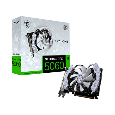 Tarjeta De Video Geforce Rtx 5060 Cyclone Oc Msi 8Gb Gddr7