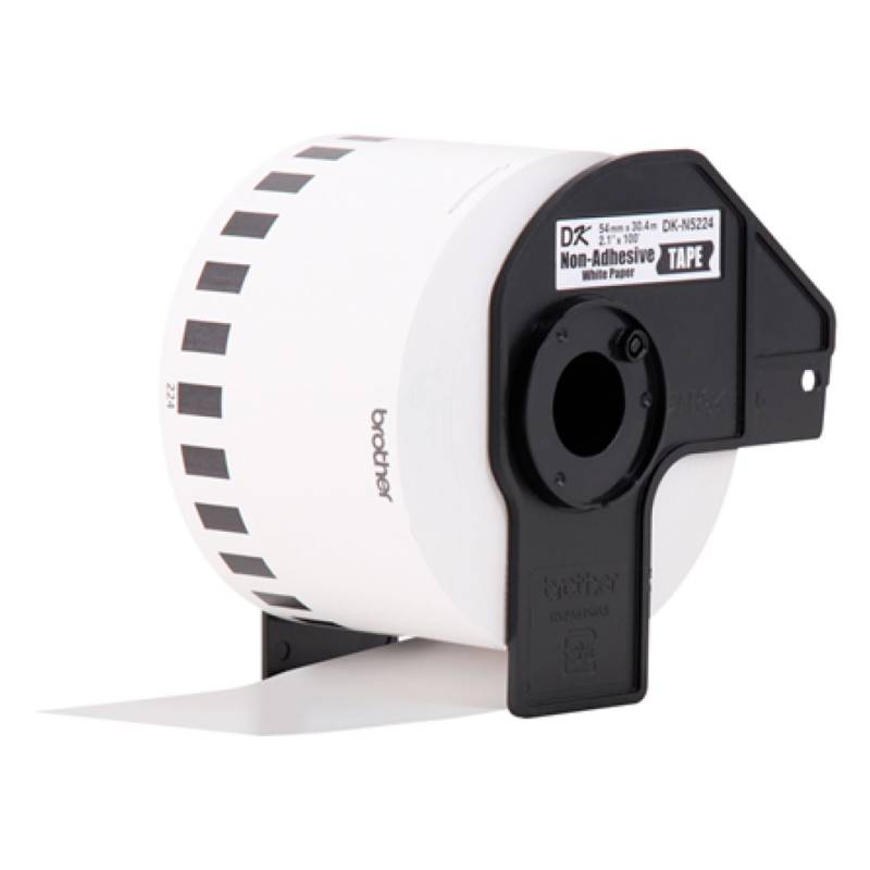 Etiqueta Brother Dkn5224 Rollo Continuo (Ancho 54 Mm X Largo 30.4 Mt)
